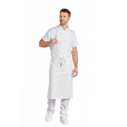 Tablier cuisine Bavette blanc